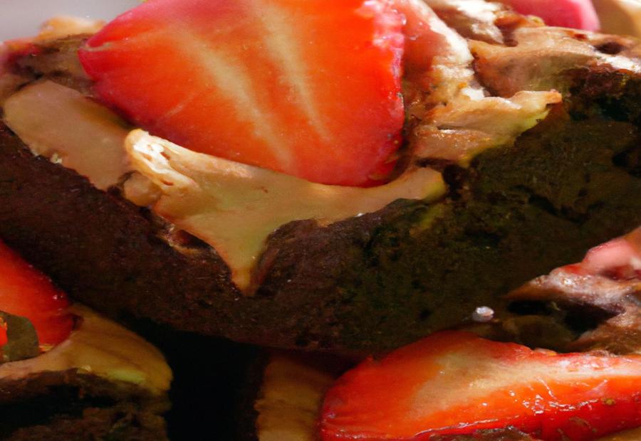 Strawberry Frosted Brownies 