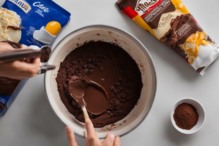 how to make brownies out of cake mix