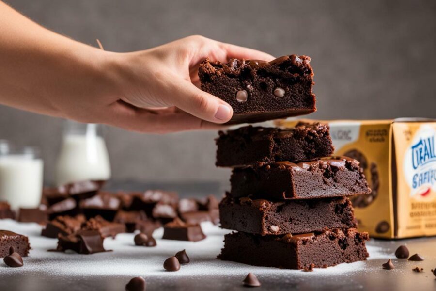 how to turn cake mix into brownies